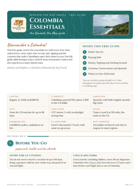 Cover of Colombia Essentials