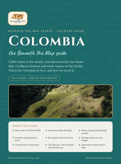 Cover of Colombia: The Beneath the Map Guide